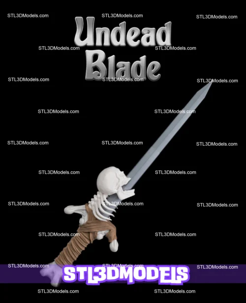 Undead Blade STL 3D Model 