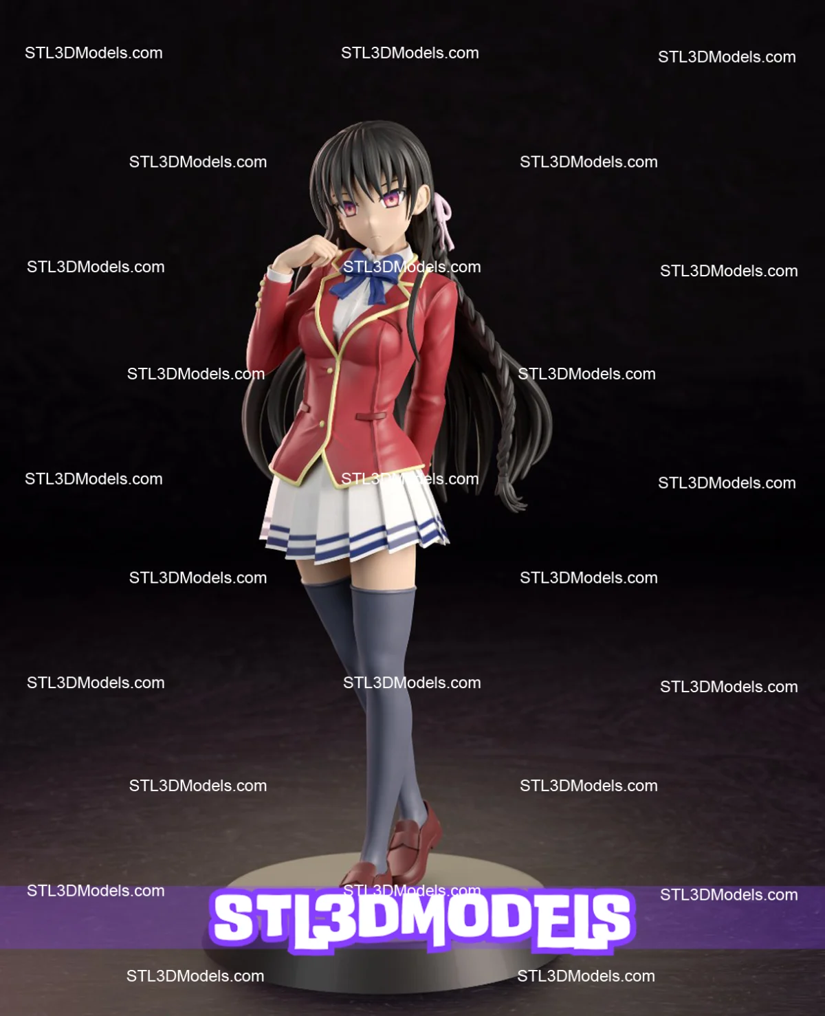 Suzune Horikita STL 3D Model Suzune Horikita STL 3D Model 