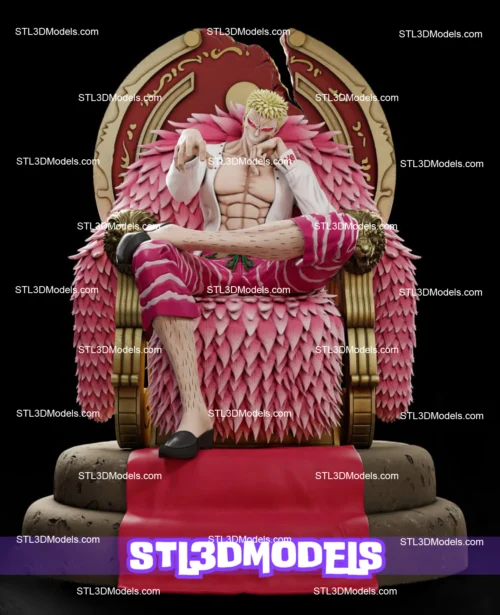 Donquixote Doflamingo STL 3D Model 