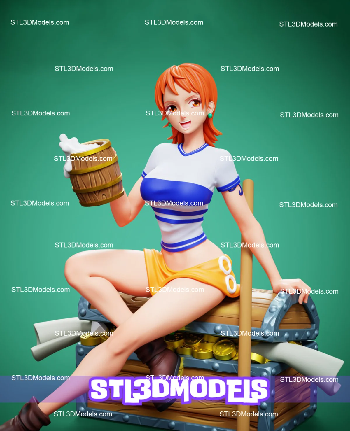 Nami STL 3D Model 