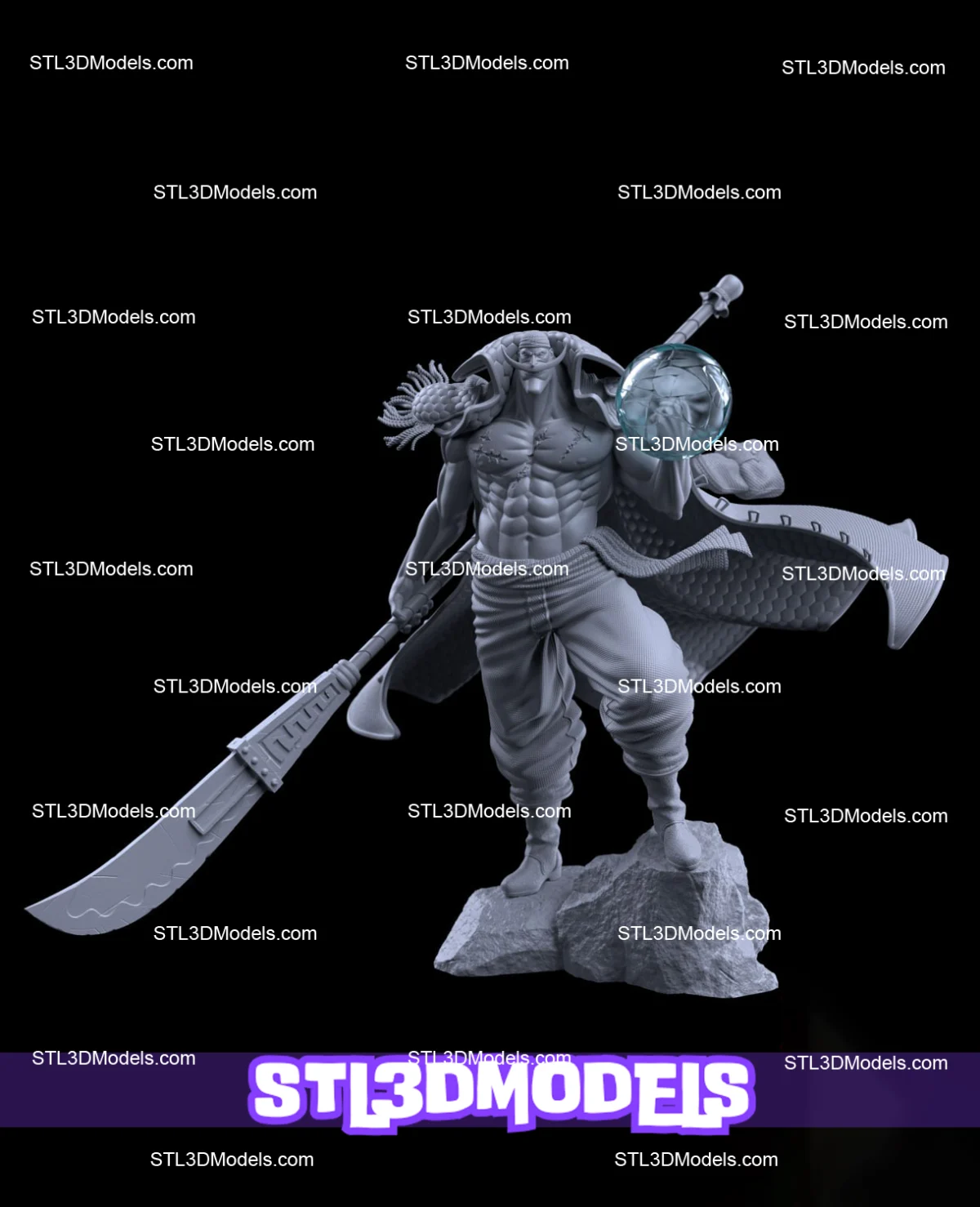 Whitebeard STL 3D Model 