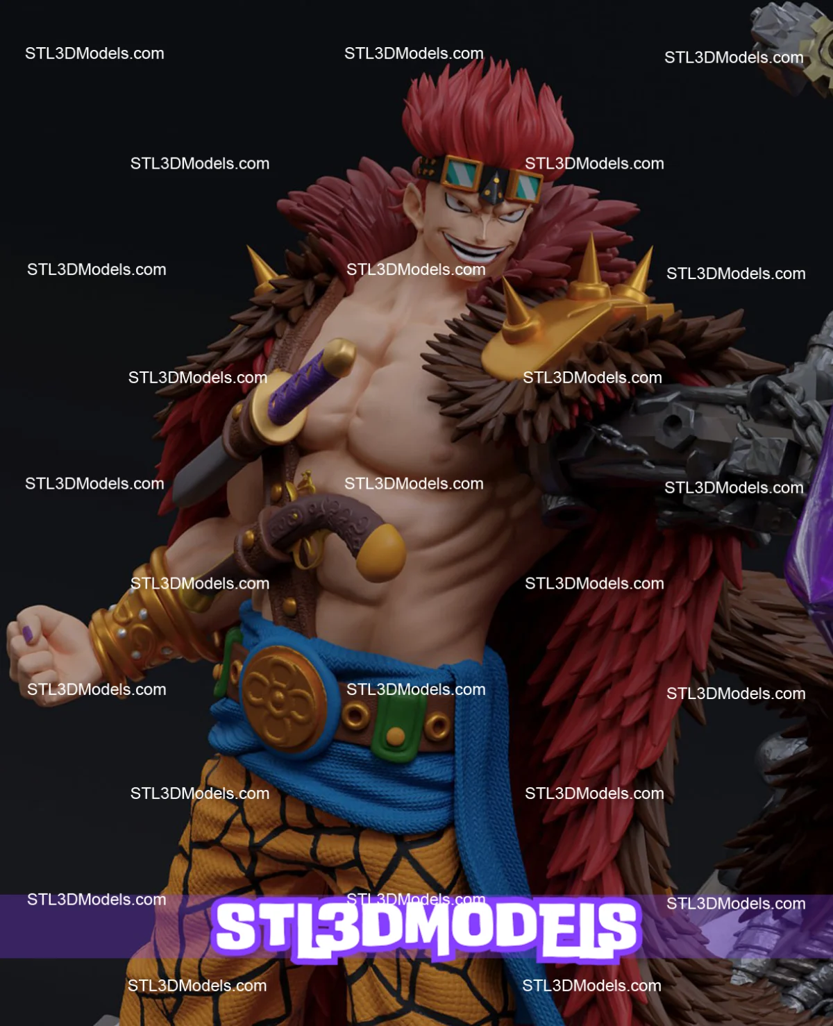 Eustass Kid STL 3D Model 