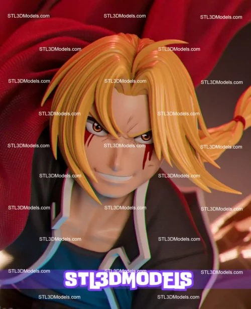 Edward Elric STL 3D Model 