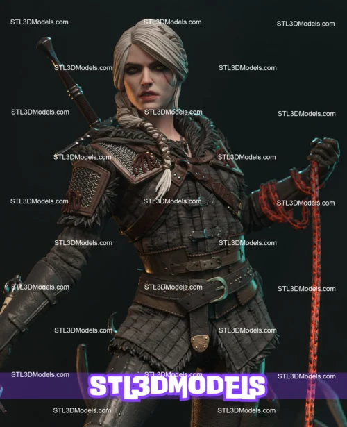 Ciri STL 3D Model 