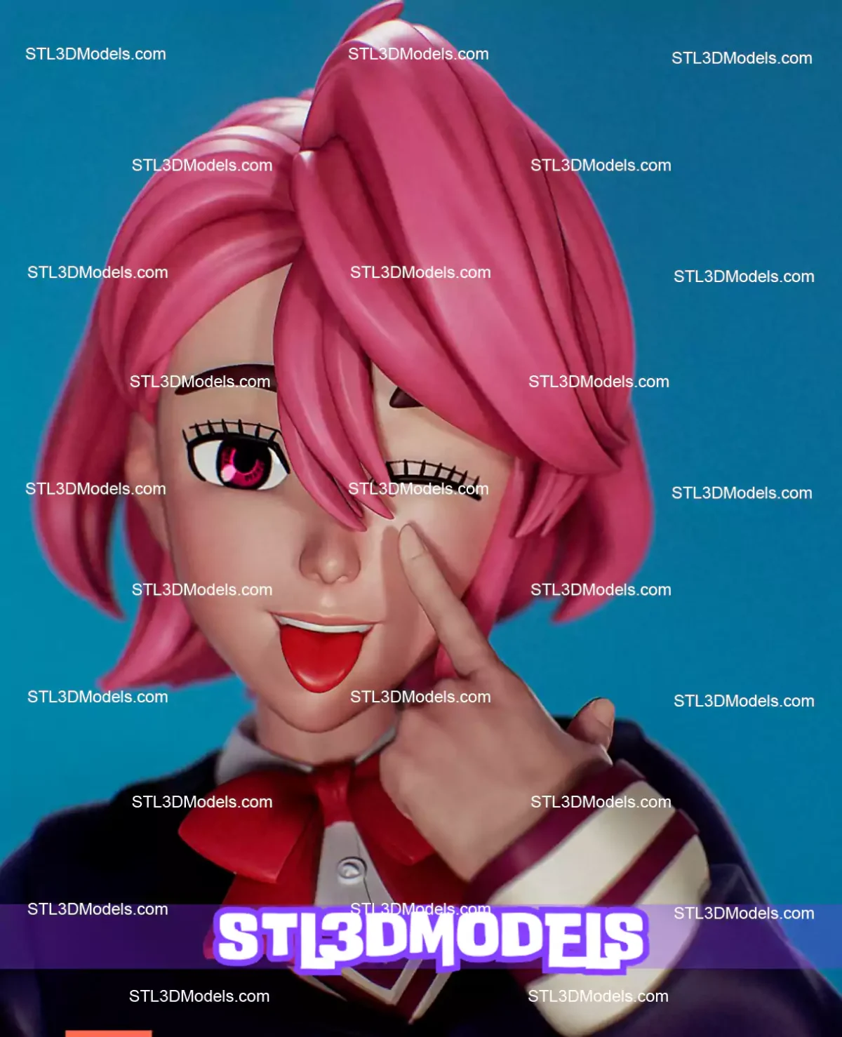 Aira Shiratori STL 3D Model 