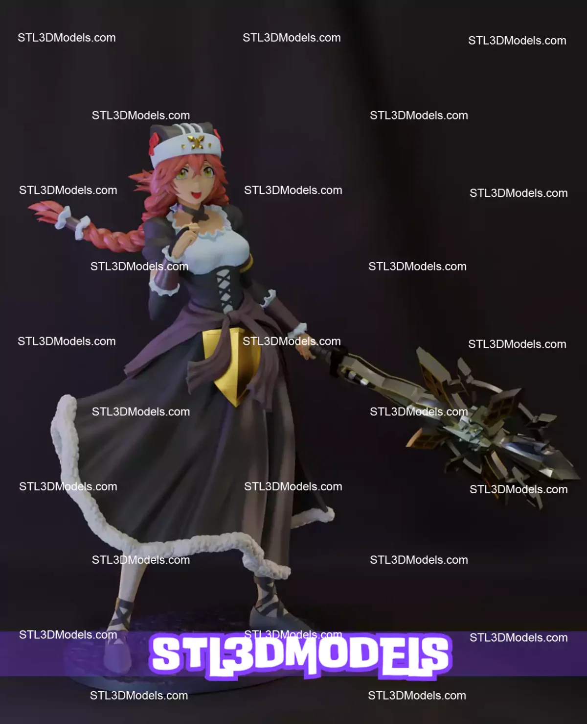 Lupusregina Beta STL 3D Model 