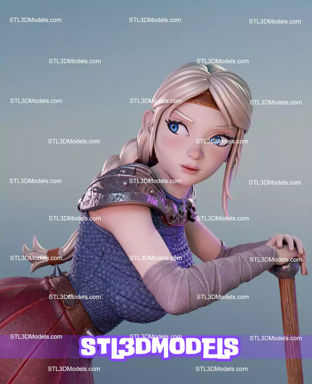Astrid STL 3D Model 