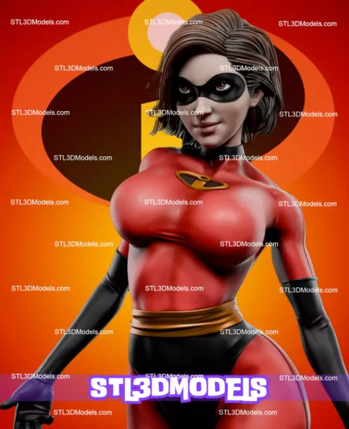 Elastigirl STL 3D Model 
