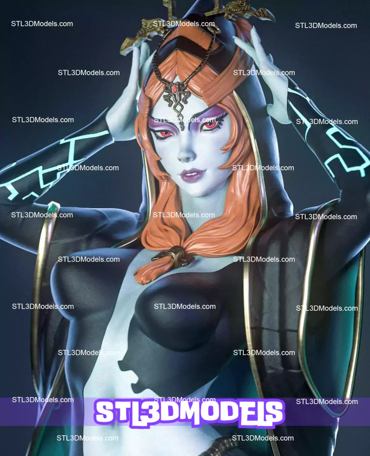 Midna Beautiful STL 3D Model