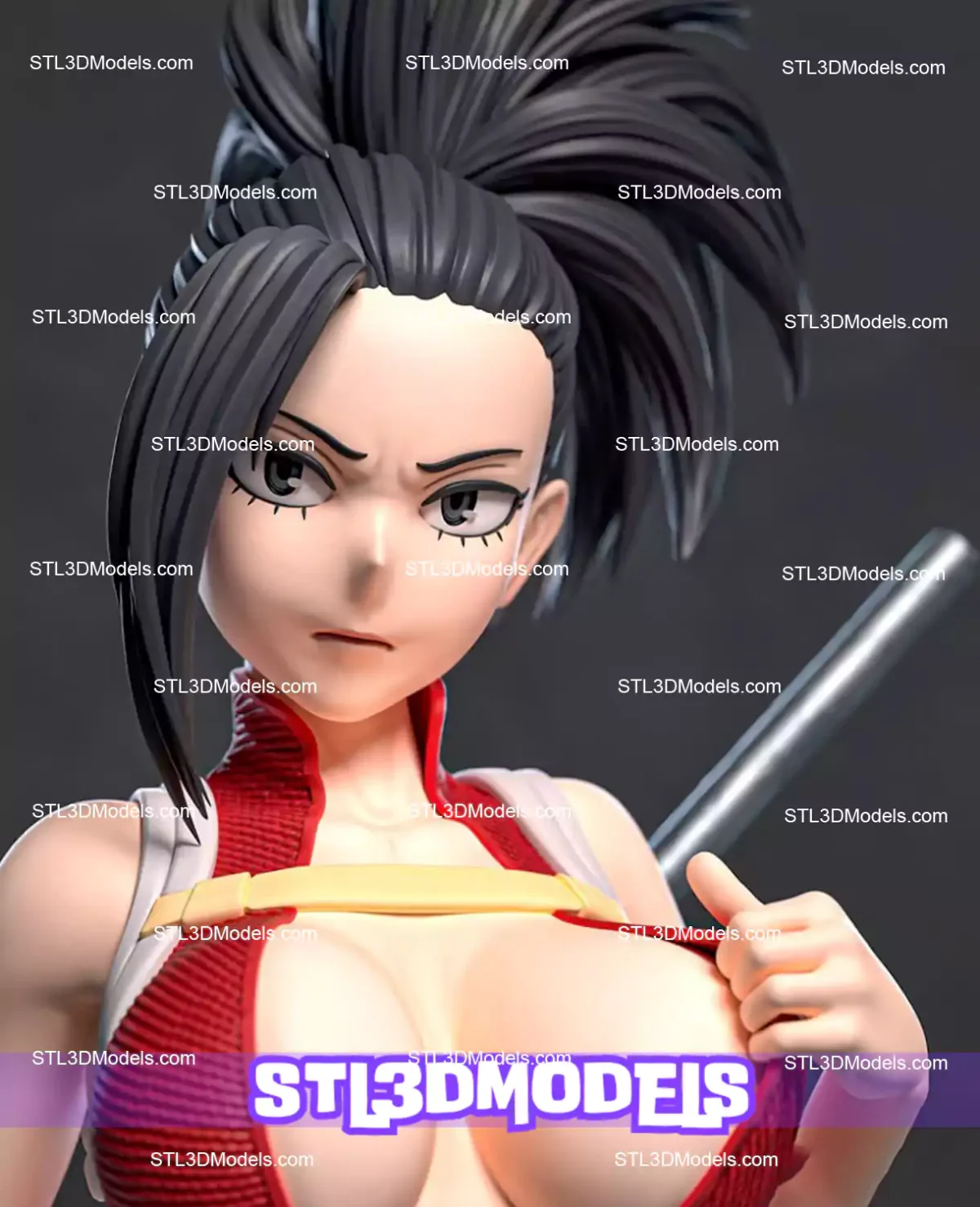 Momo Yaoyorozu STL 3D Model 