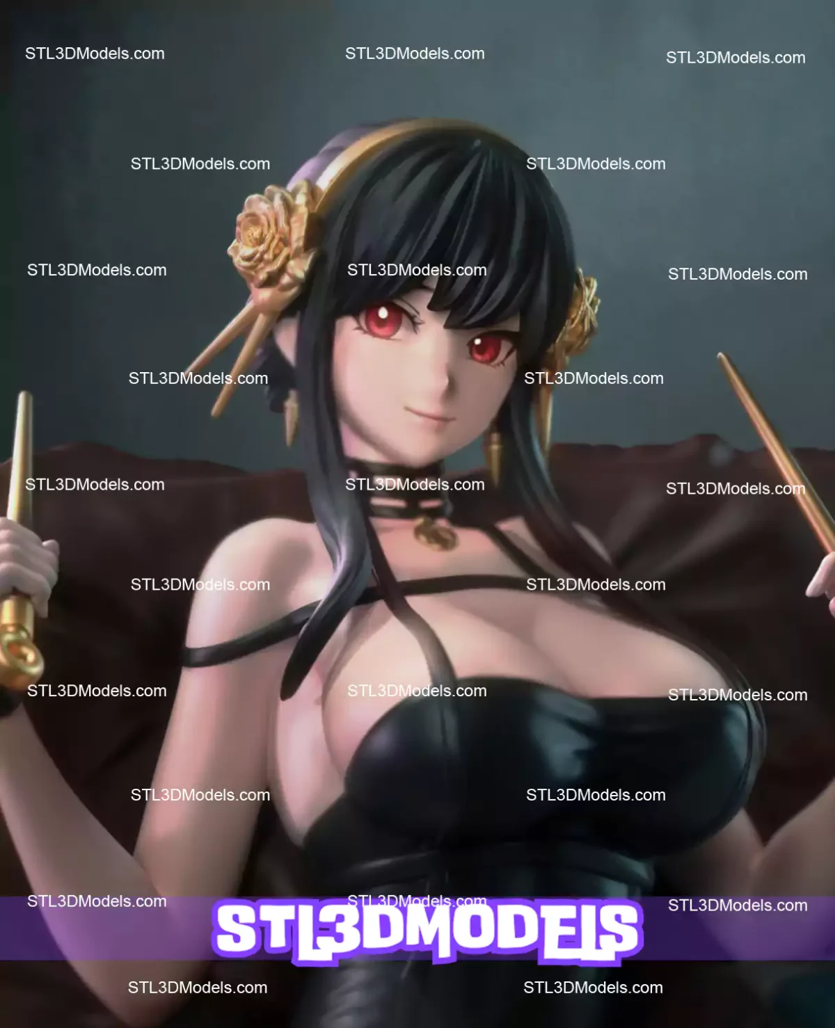 Yor Forger STL 3D Model 