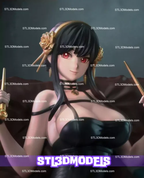 Yor Forger STL 3D Model 