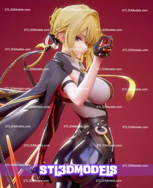Evelyn Chevalier STL 3D Model 
