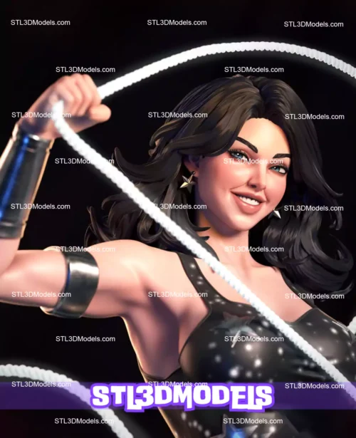 Donna Troy STL 3D Model 