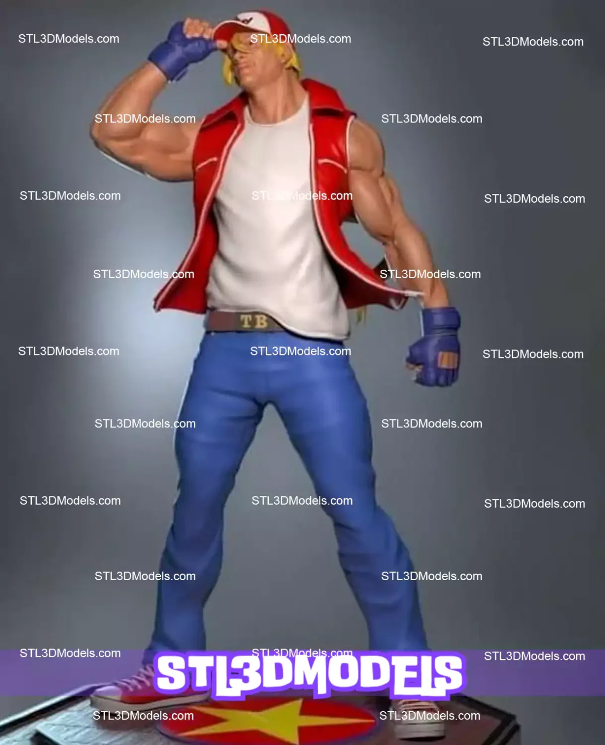 Terry Bogard STL 3D Model