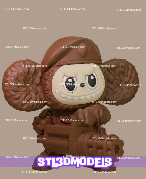 Cheburator Labubu STL 3D Model 