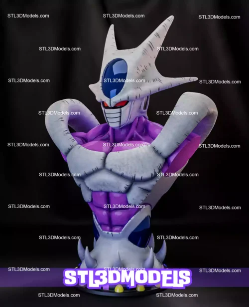 Cooler Bust STL 3D Model 
