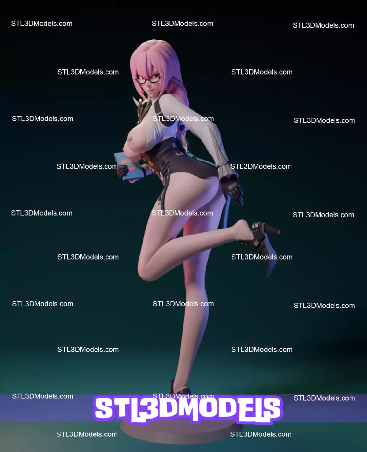 Tsukishiro Yanagi STL 3D Model 