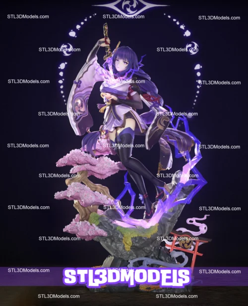 Raiden STL 3D Model 