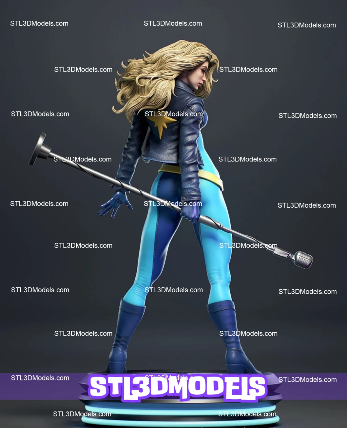 Dazzler STL 3D Model 