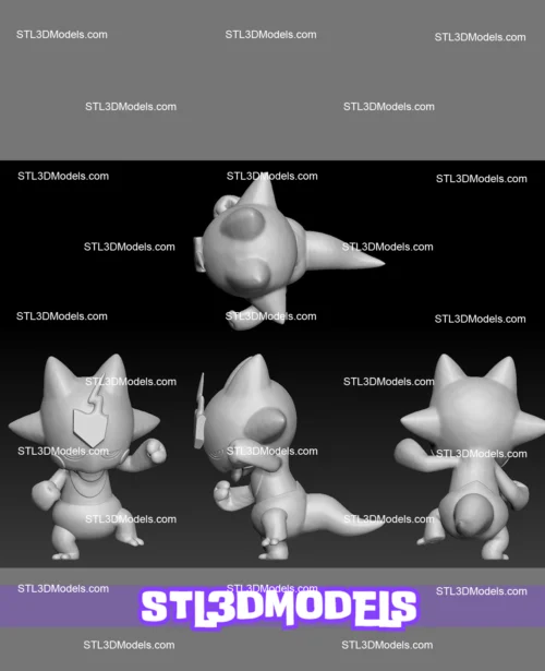 Toxel Evolution STL 3D Model 