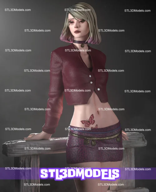 Maria Silent Hill STL 3D Model 