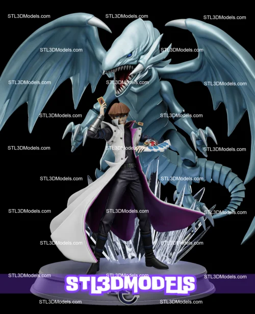 Yugi and Kaiba STL 3D Model 