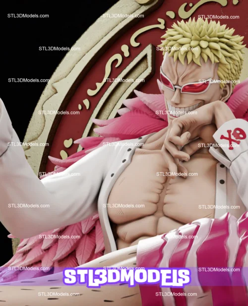 Donquixote Doflamingo STL 3D Model 