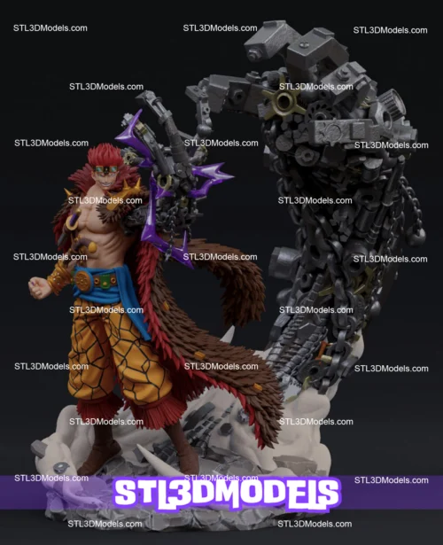 Eustass Kid STL 3D Model 
