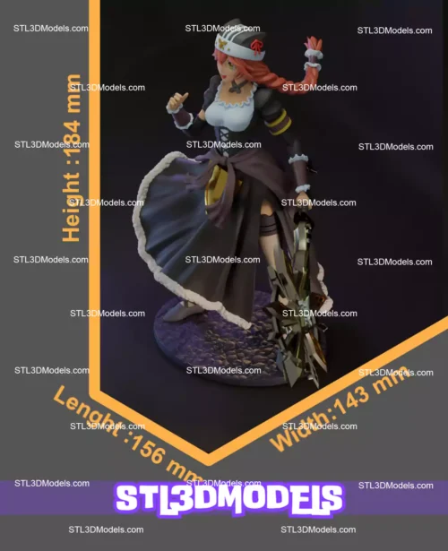 Lupusregina Beta STL 3D Model 