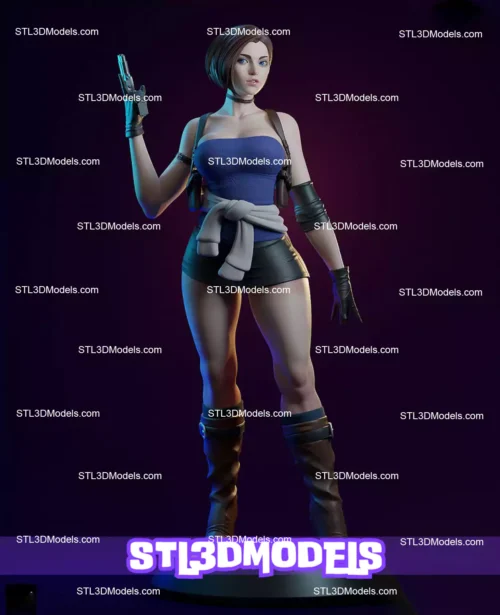 Jill Valentine STL 3D Model