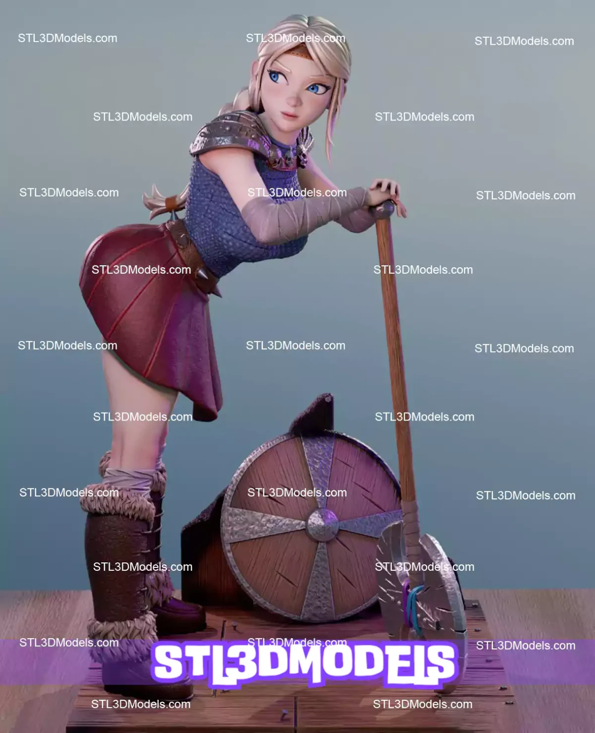 Astrid STL 3D Model 