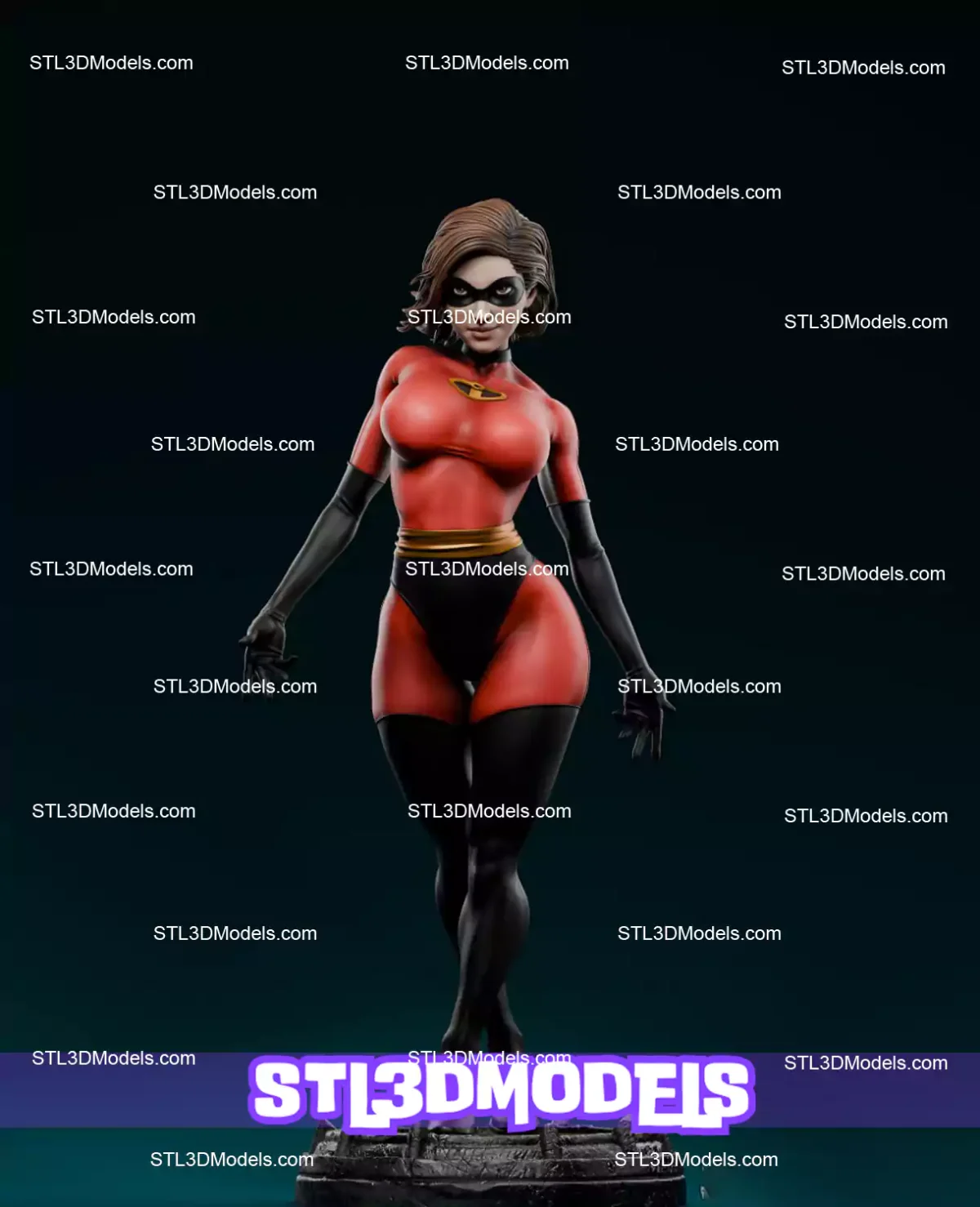 Elastigirl STL 3D Model 