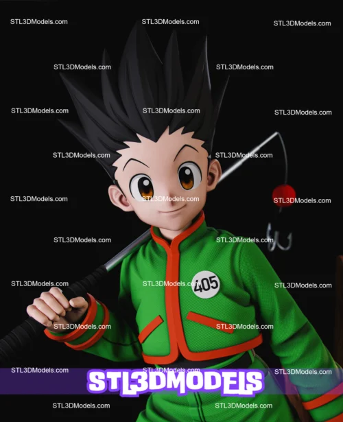 Gon Freecss STL 3D Model 