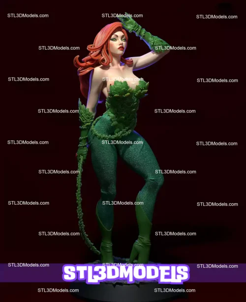 Poison Ivy STL 3D Model