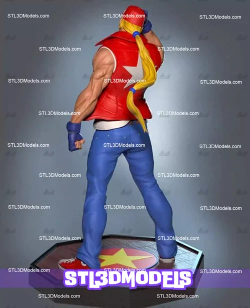 Terry Bogard STL 3D Model