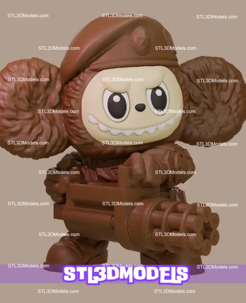 Cheburator Labubu STL 3D Model 