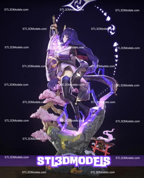 Raiden STL 3D Model 