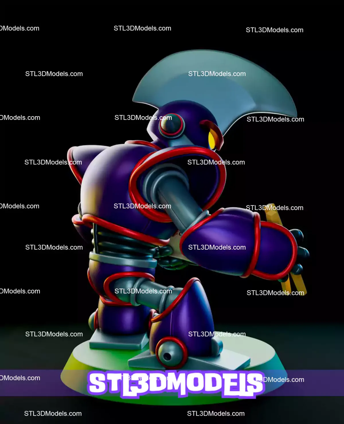 Robot Oolong STL 3D Model 