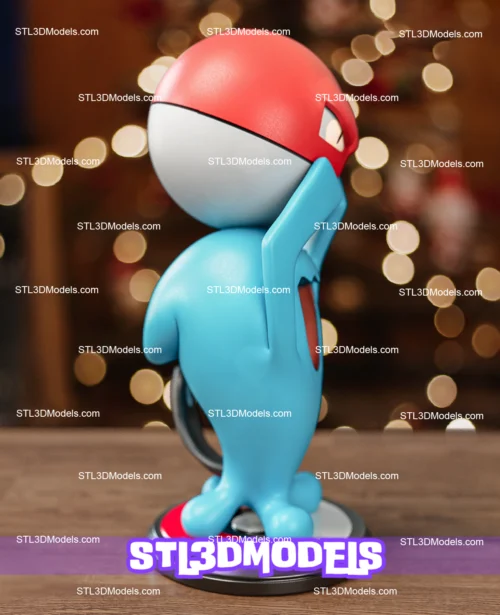 Wobbuffet Christmas STL 3D Model
