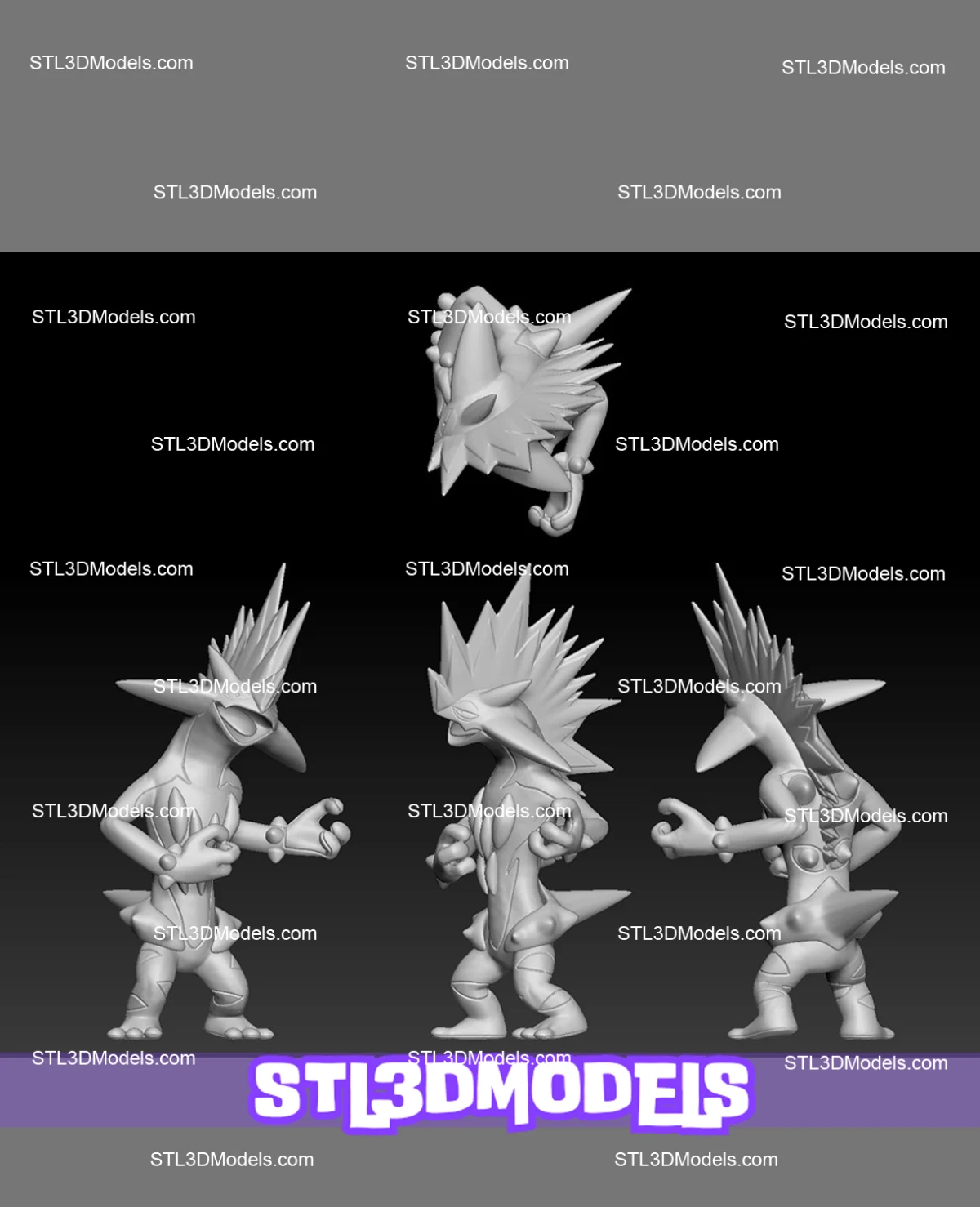 Toxel Evolution STL 3D Model 