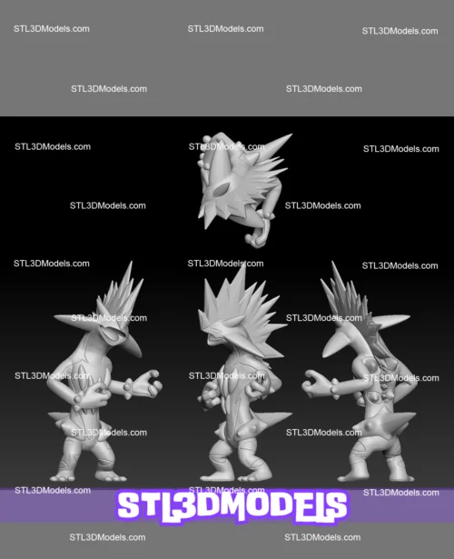 Toxel Evolution STL 3D Model 