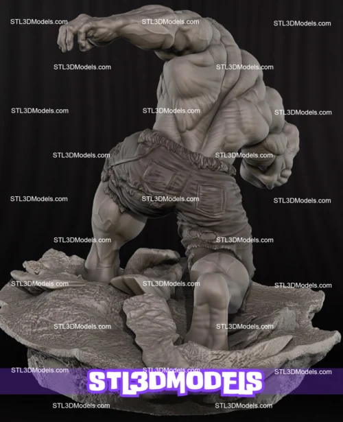 Hulk STL 3D Model 