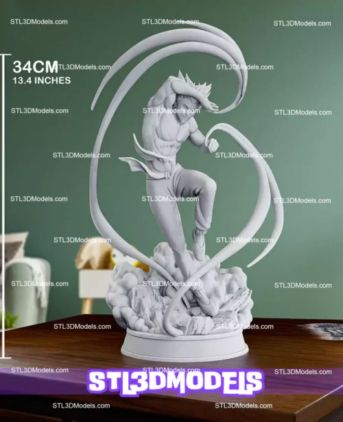 Garou STL 3D Model 