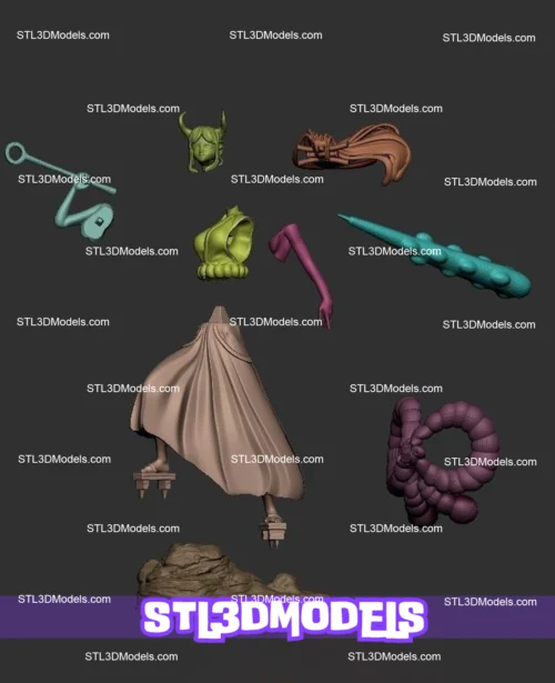Yamato One Piece STL 3D Model