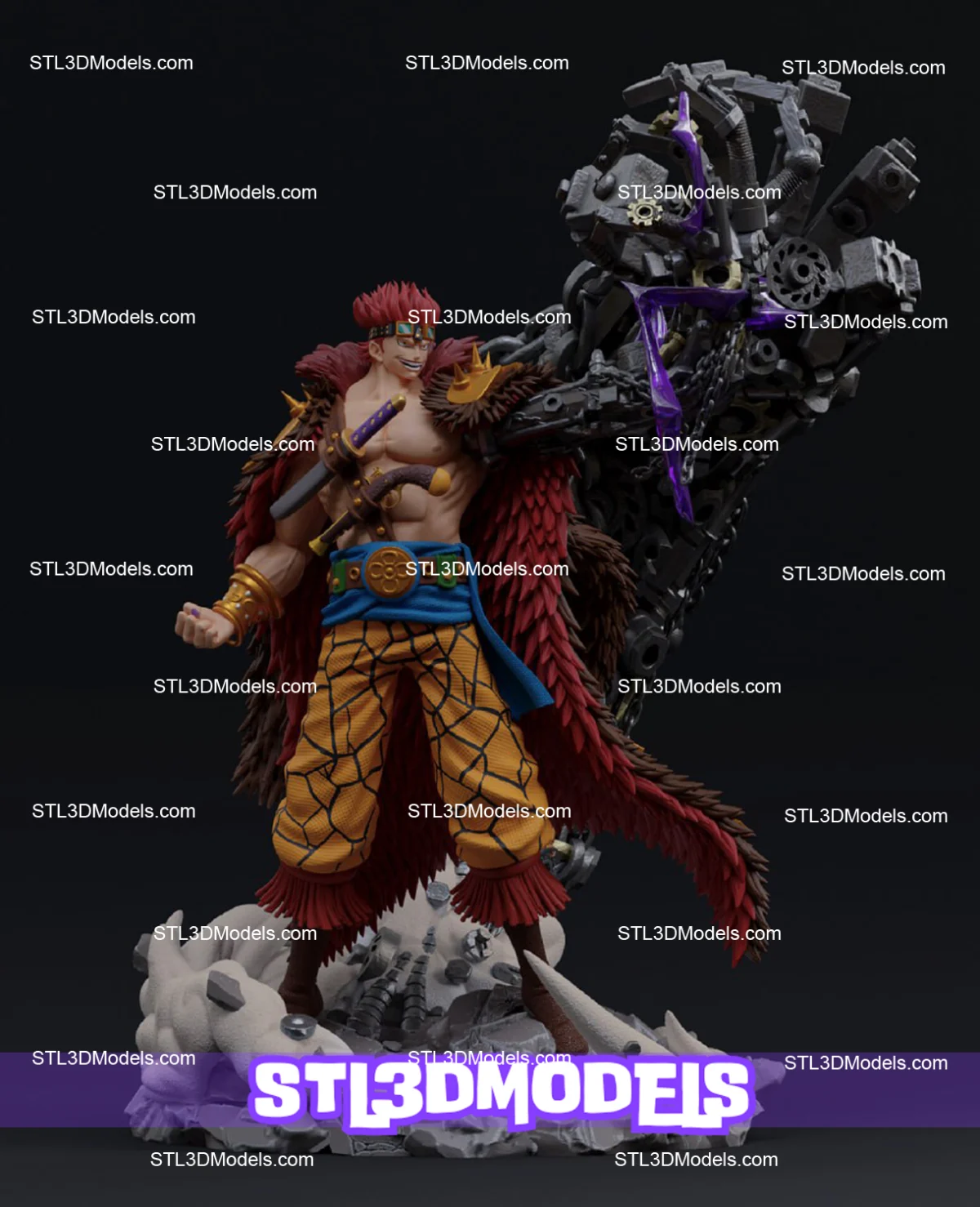 Eustass Kid STL 3D Model 