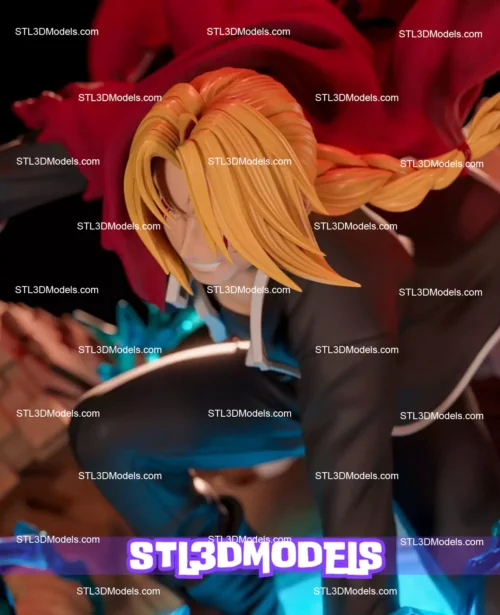 Edward Elric STL 3D Model 