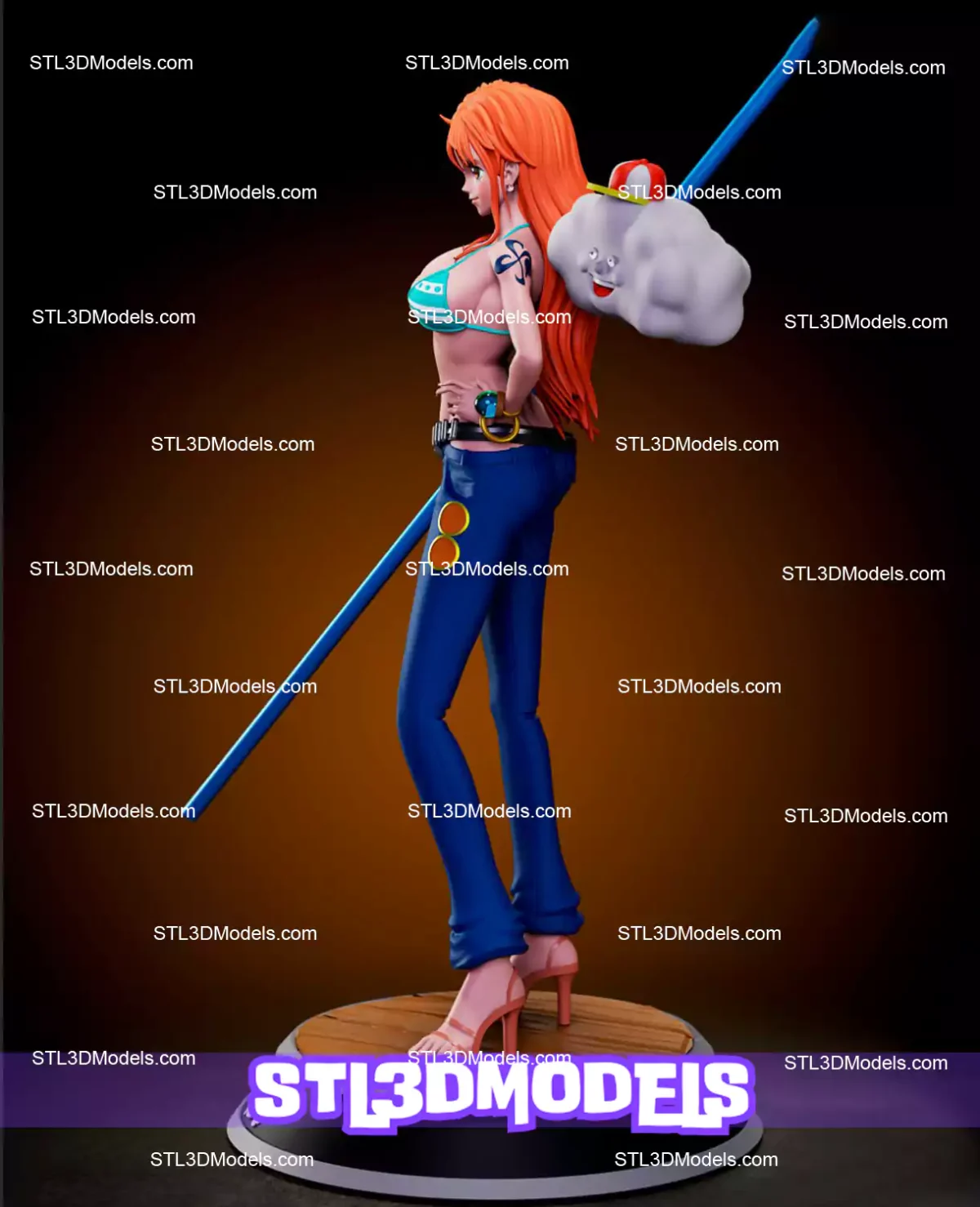 Nami STL 3D Model 