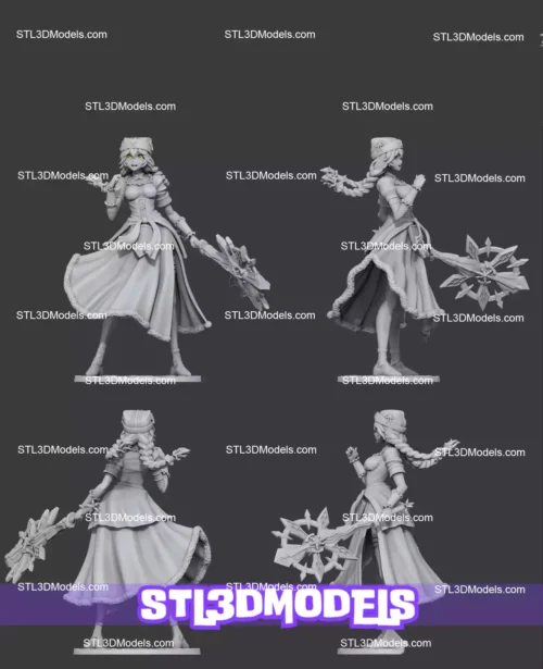 Lupusregina Beta STL 3D Model 