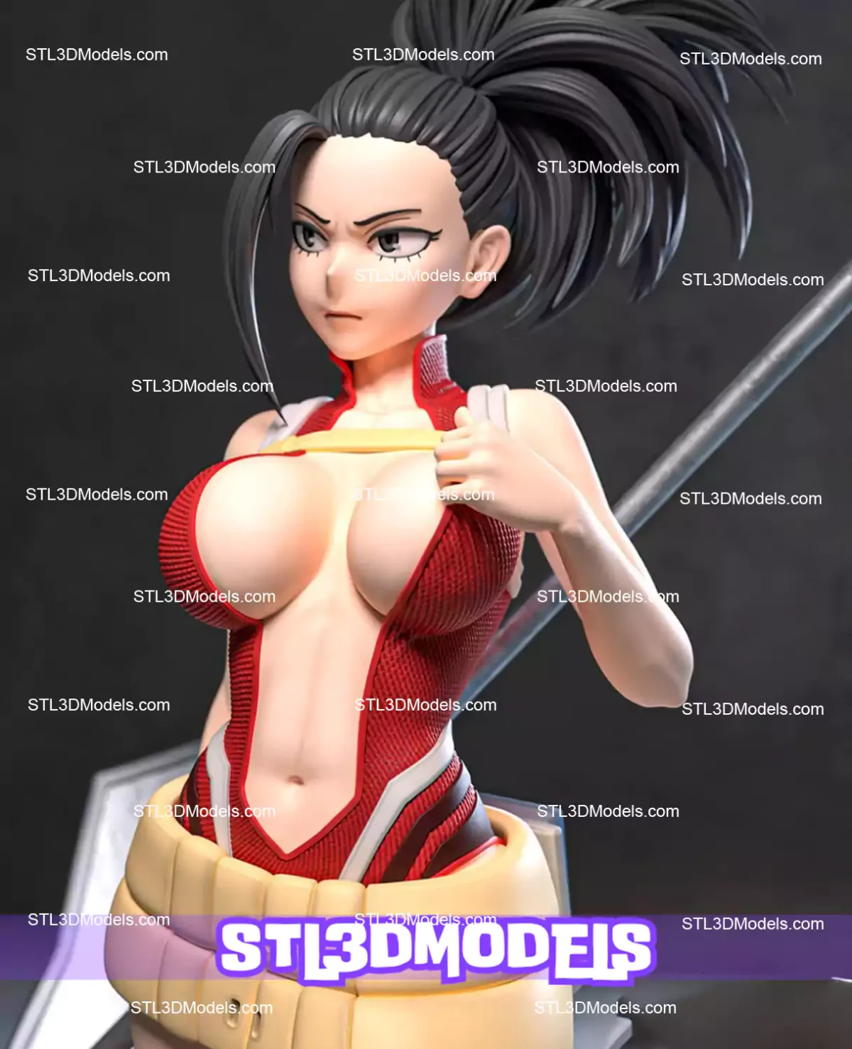 Momo Yaoyorozu STL 3D Model 